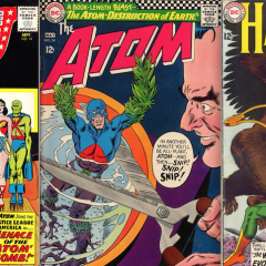 13 Groovy Atom (and Hawkman) Covers!