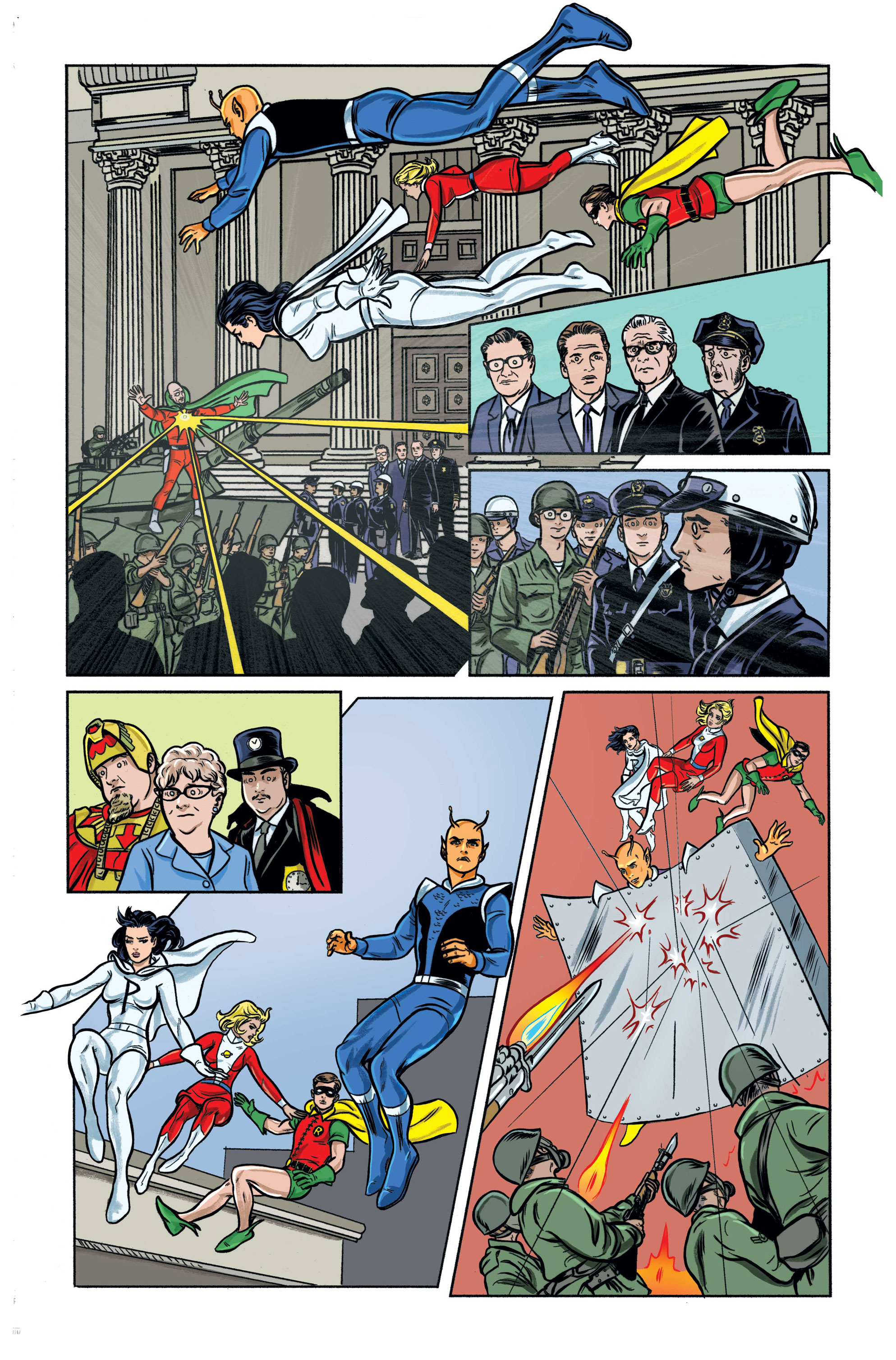 EXCLUSIVE INSIDE LOOK BATMAN ’66 MEETS THE LEGION OF SUPERHEROES