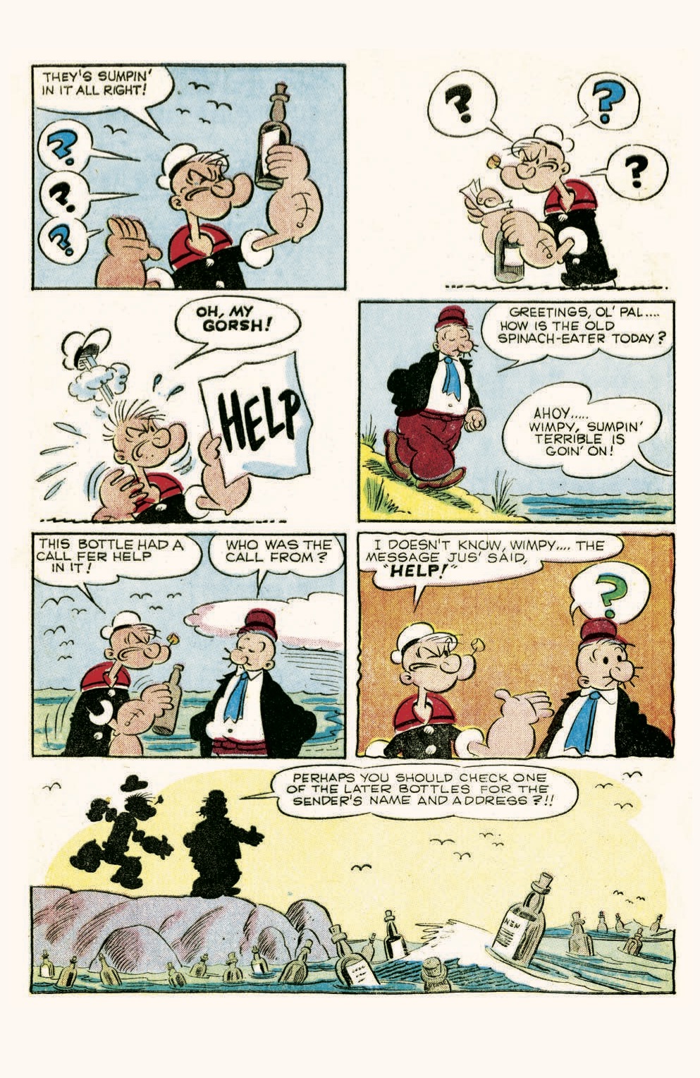 EXCLUSIVE Preview: POPEYE CLASSIC COMICS #57 | 13th Dimension, Comics ...