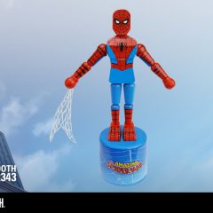 THWIP! Loose-Limbed SPIDER-MAN Push Puppet Brings Retro Fun