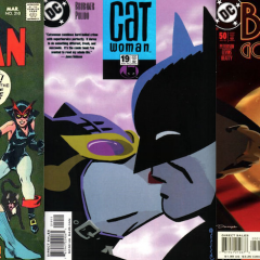 13 COVERS: BATMAN and CATWOMAN Sittin’ in a Tree…