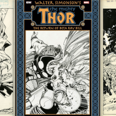13 BRILLIANT PAGES From SIMONSON’s RETURN OF BETA RAY BILL Artist’s Edition