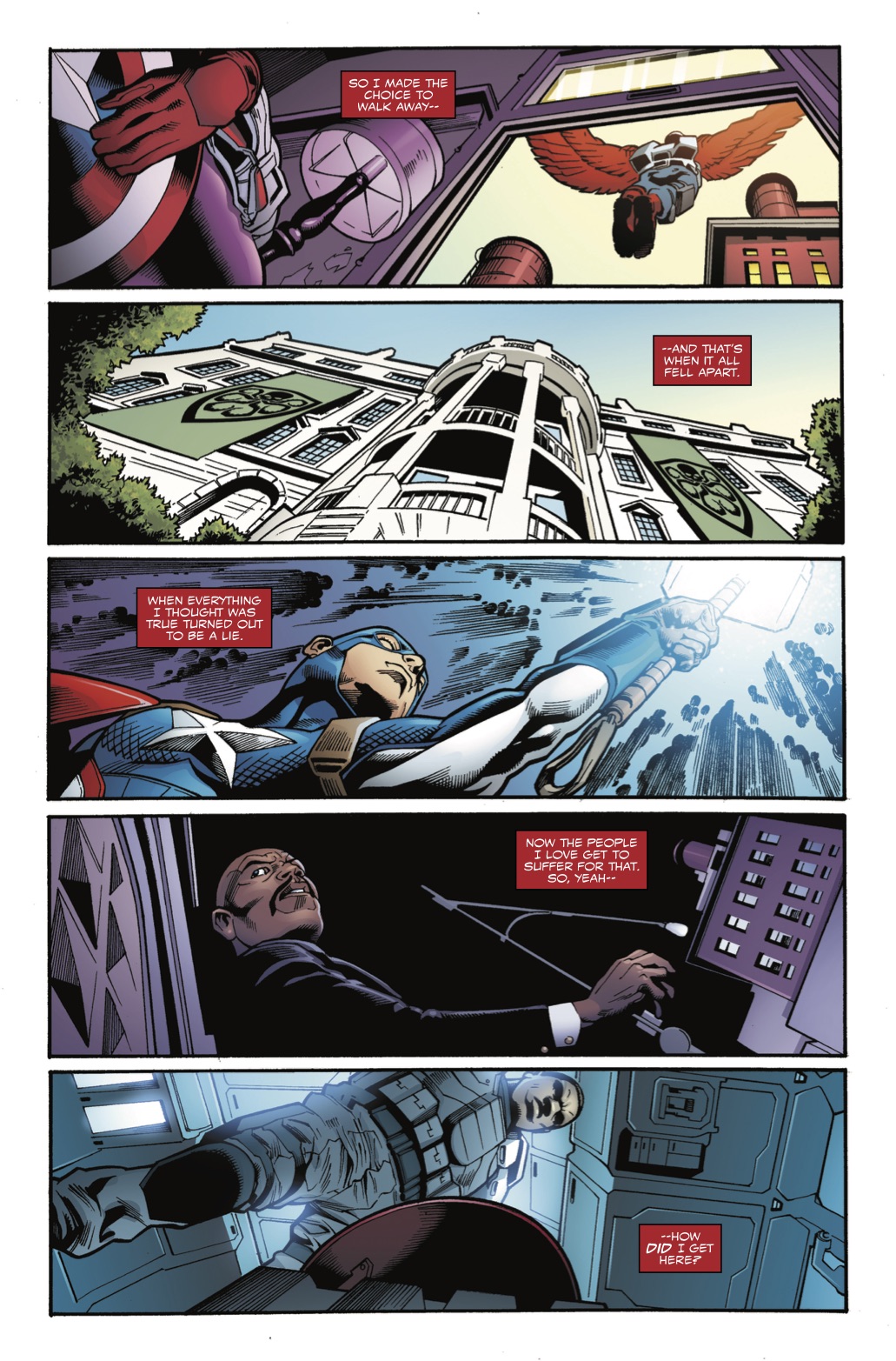 EXCLUSIVE Preview — CAPTAIN AMERICA: SAM WILSON #24 | 13th Dimension ...