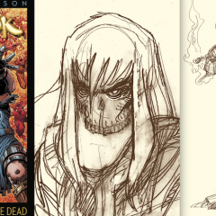 EXCLUSIVE LOOK: Walt Simonson’s RAGNAROK Sketchwork