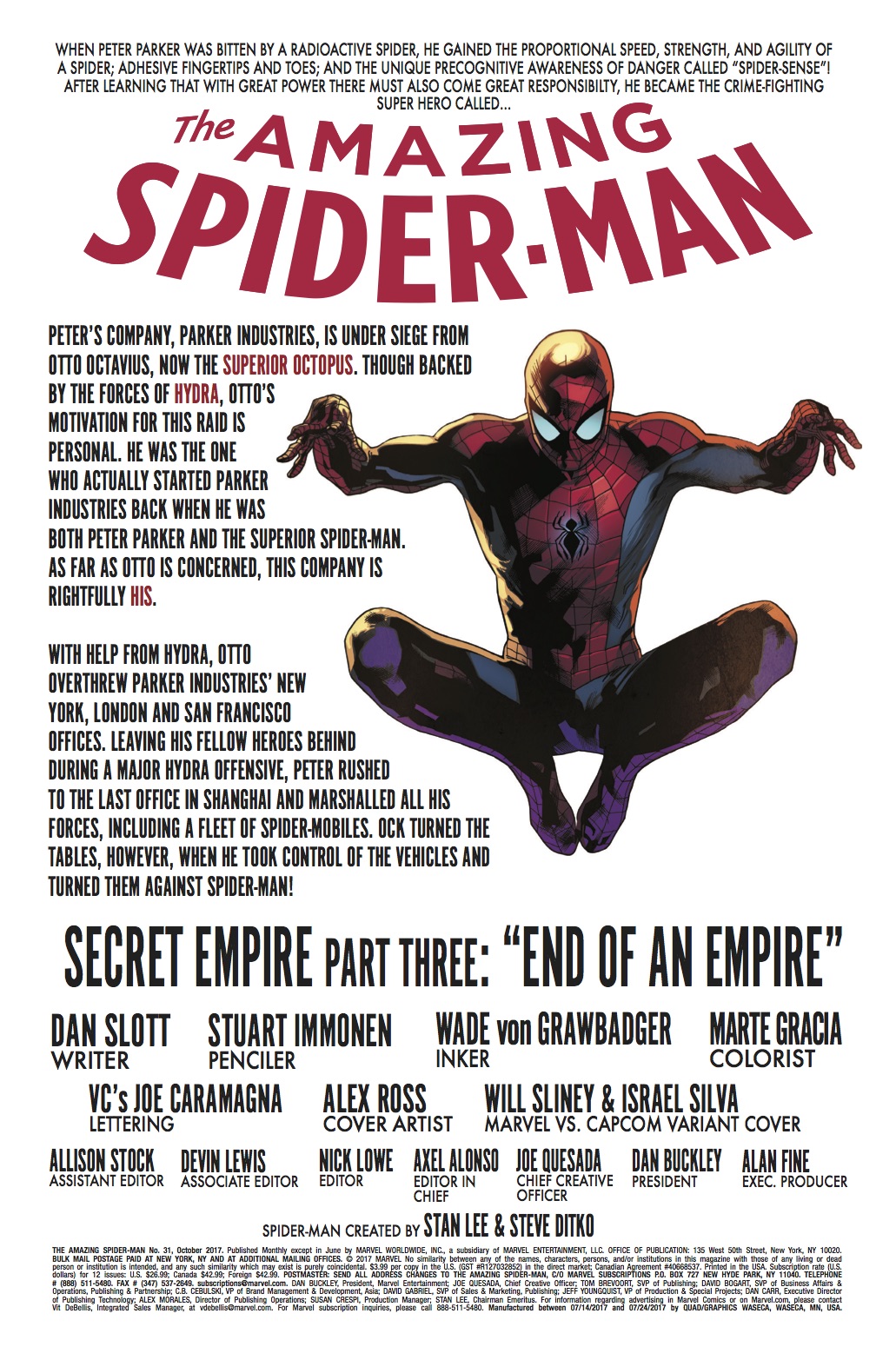EXCLUSIVE Preview AMAZING SPIDERMAN 31 13th Dimension, Comics