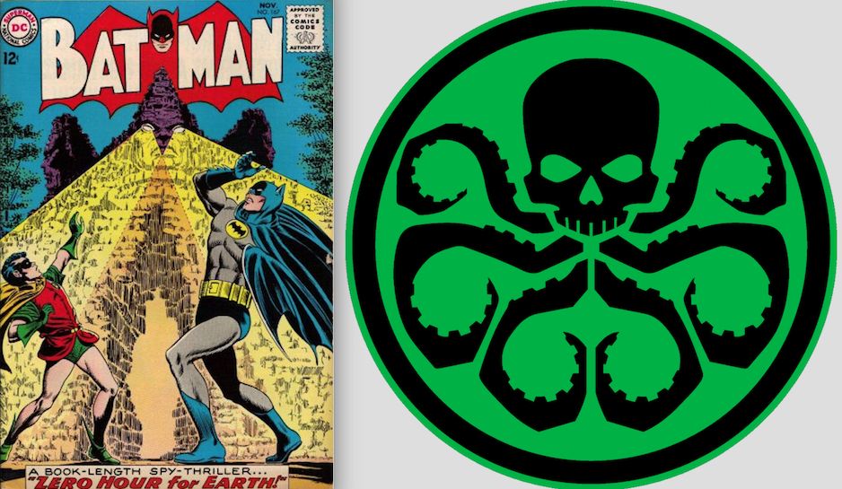 Sorry, Marvel Batman CoCreator BILL FINGER Invented HYDRA Too 13th