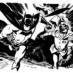 13 Magnificent BATMAN Sketches by CHRIS SAMNEE