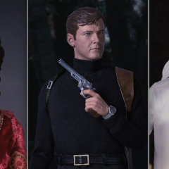 ROGER MOORE Bond Figure Formally Unveiled