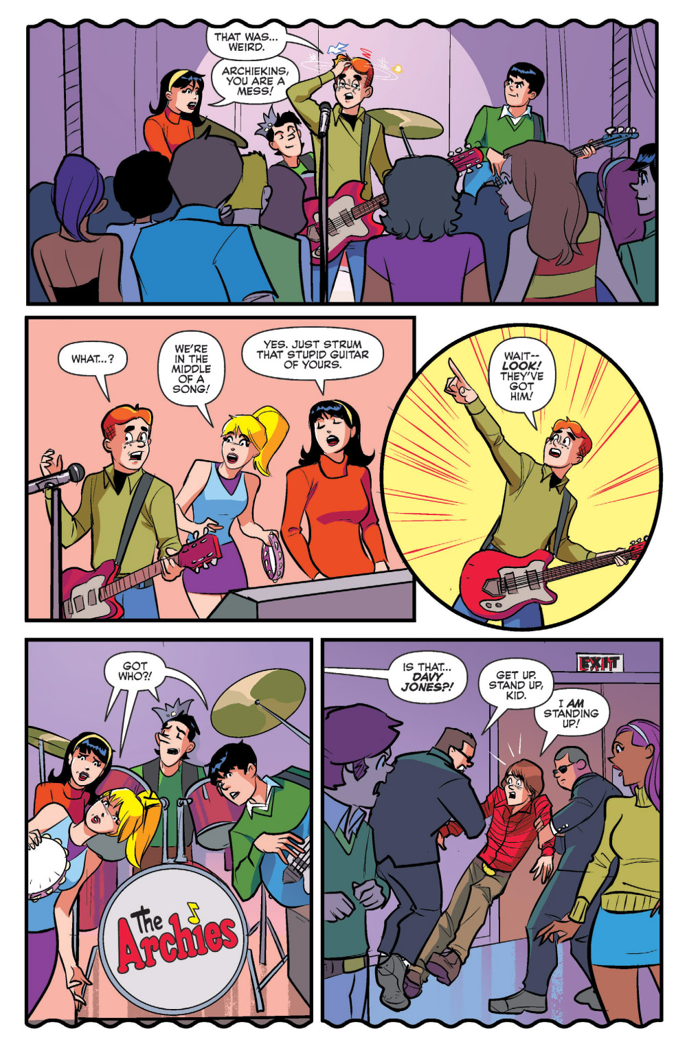 EXCLUSIVE Preview THE ARCHIES MEET THE MONKEES 13th Dimension