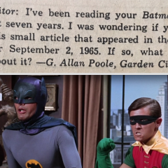 Check Out DC’s Strange Announcement of the BATMAN ’66 Series