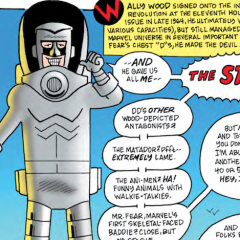 HEMBECK’s Cheeky Salute to WALLY WOOD’s DAREDEVIL