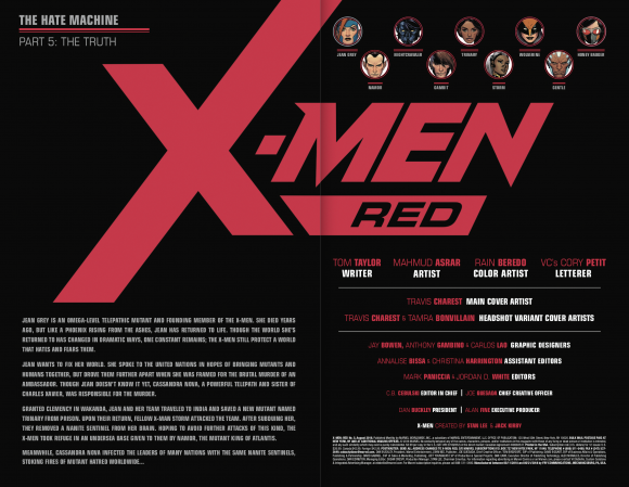 5  … while namor looks great on the cover of  x-men red