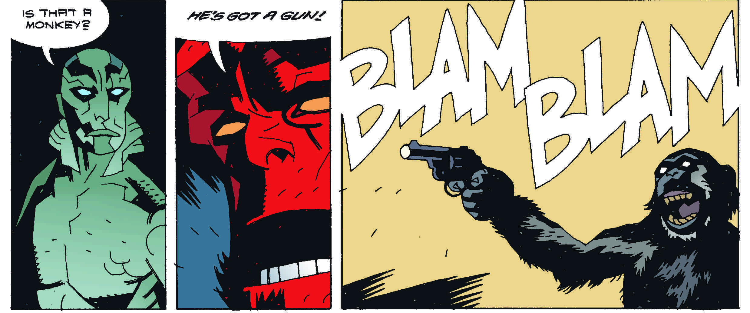 13 Panels That Capture The Magic Of Hellboy 13th Dimension Comics Creators Culture 1717