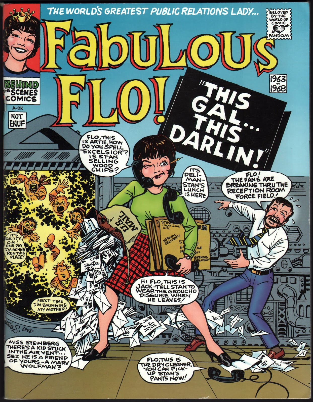 A Marvel-ous Tribute to Fabulous FLO STEINBERG | 13th Dimension, Comics ...