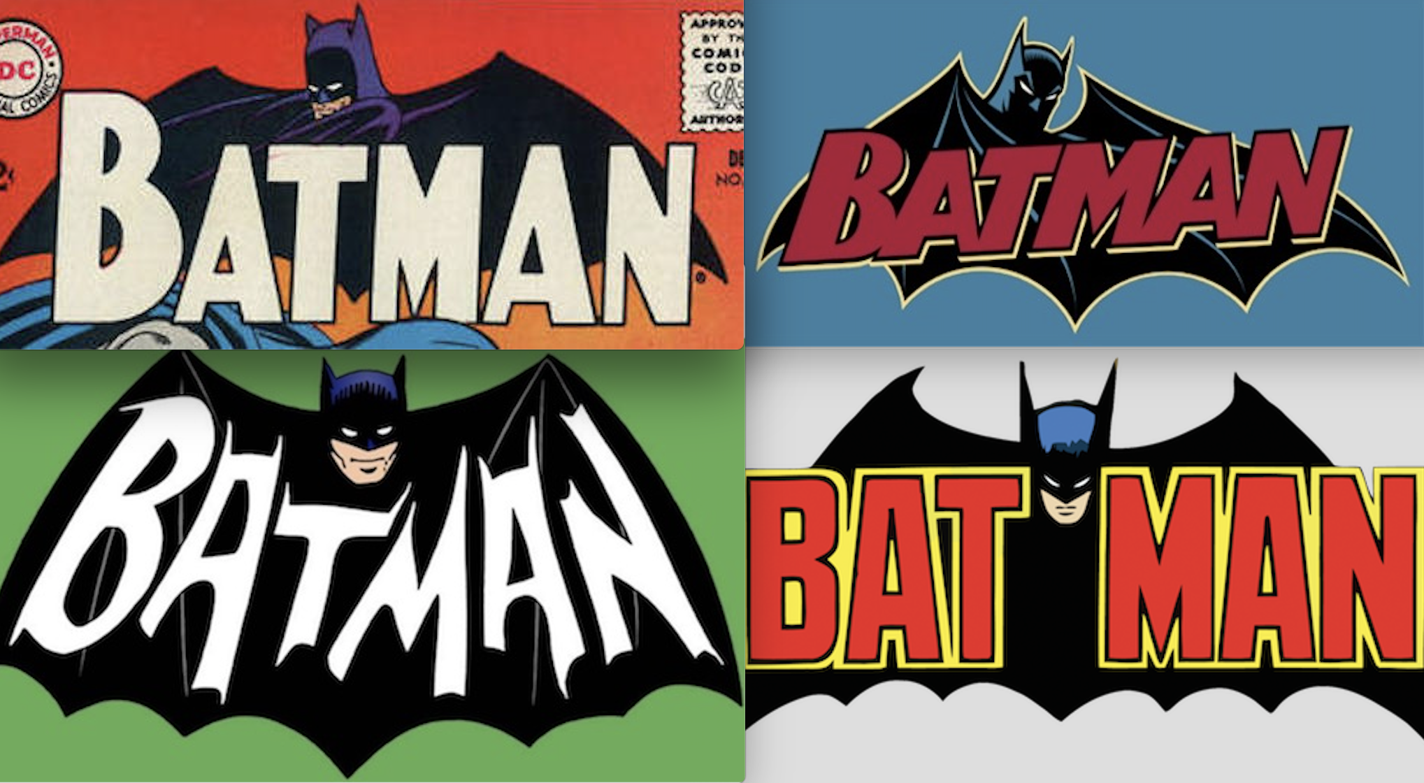 The 13 Greatest BATMAN Logos — RANKED | 13th Dimension, Comics, Creators,  Culture