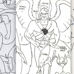13 Great ALEX TOTH Model Sheets: A Birthday Celebration