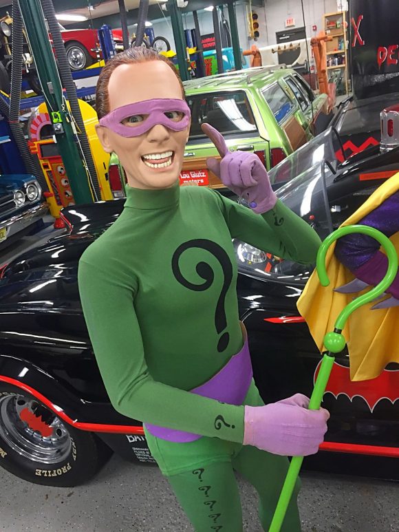 Dig This UP-CLOSE LOOK at an Original RIDDLER Costume | 13th Dimension ...