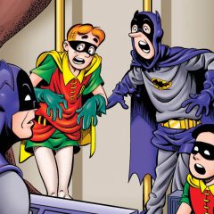 ARCHIE & JUGHEAD Invade the Batcave in Groovy New Cover