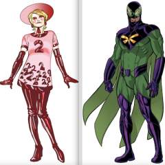 BUILDING A MULTIVERSE: Jamal Igle Designs THE WRONG EARTH