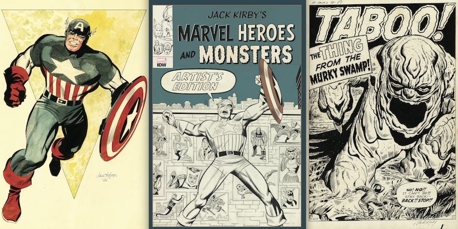 Behold KIRBY'S MARVEL HEROES AND MONSTERS Artist's Edition | 13th  Dimension, Comics, Creators, Culture