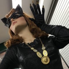 Dig This UP-CLOSE LOOK at an Original CATWOMAN Costume
