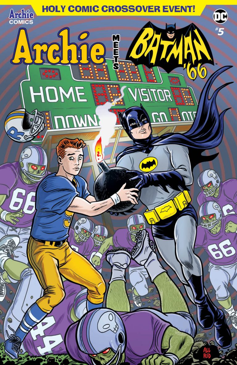 FIRST LOOK: Mike Allred’s ARCHIE/BATMAN ’66 #5 Cover | 13th Dimension ...