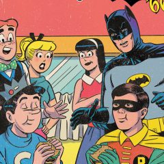 FIRST LOOK: BATMAN & ARCHIE Go Old School on New Cover