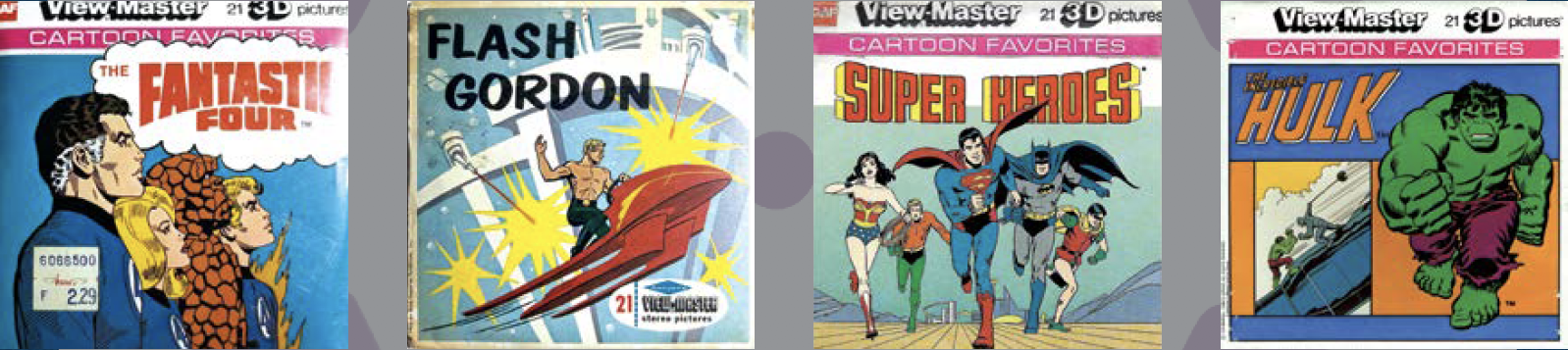 The Endless Joy of Superhero VIEW-MASTERS  13th Dimension, Comics,  Creators, Culture
