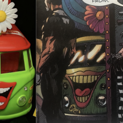 The MEGO JOKERMOBILE is Now Officially in the DC Universe