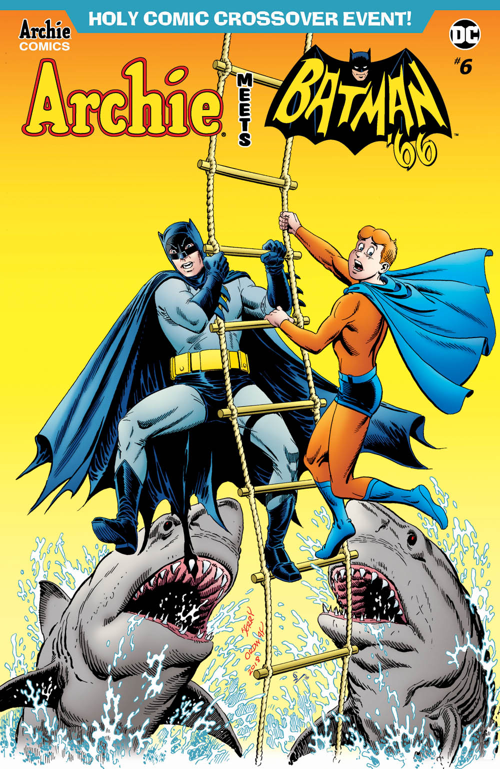Archie Bateman Dig Jerry Ordway’s ARCHIE/BATMAN ’66 #6 Cover | 13th Dimension, Comics ...