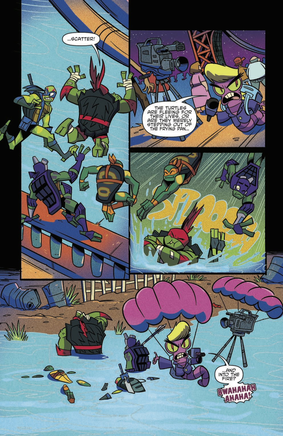 EXCLUSIVE Preview: RISE OF THE TEENAGE MUTANT NINJA TURTLES #2 | 13th ...