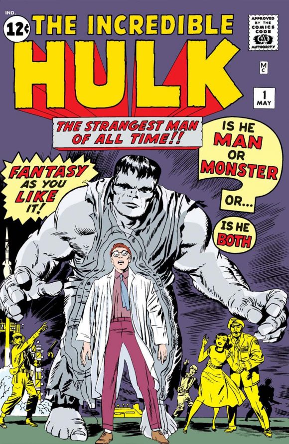 The incredible Hulk first comic book cover and read free