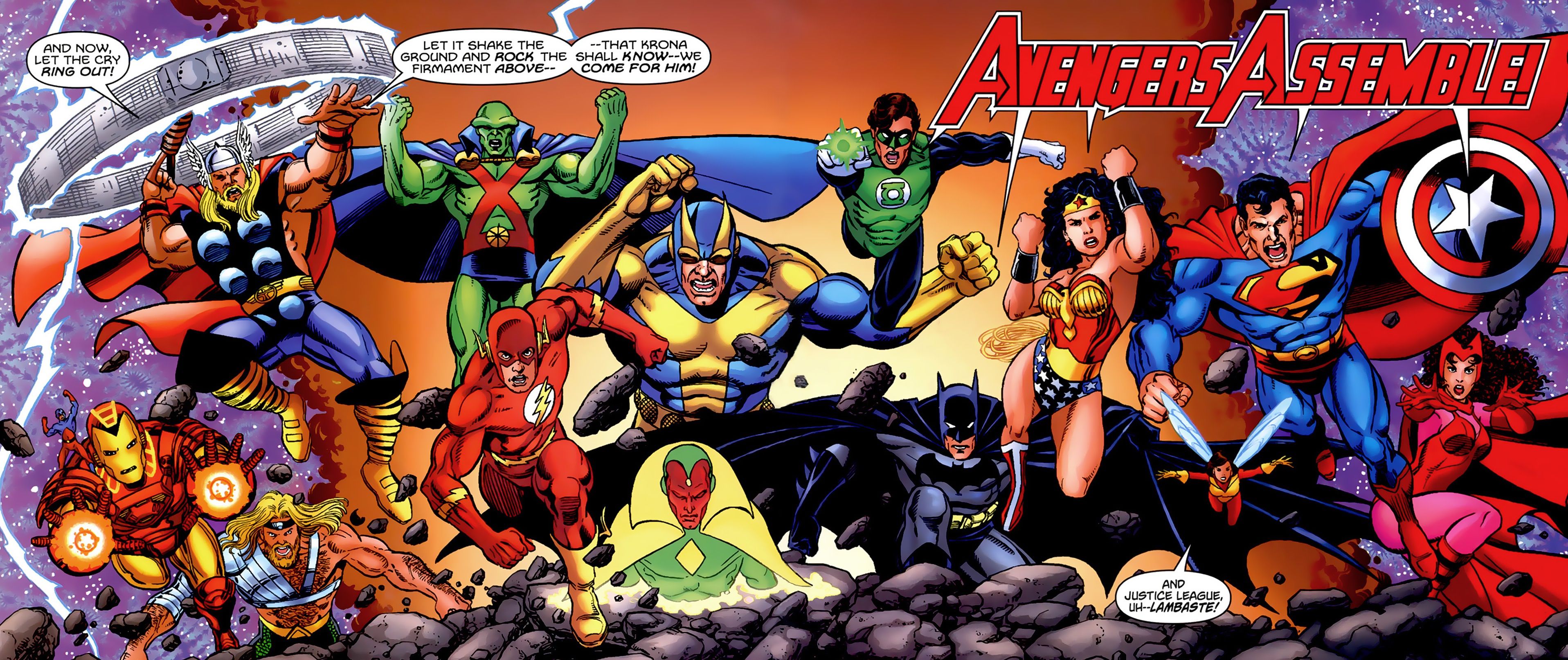 jla avengers george perez