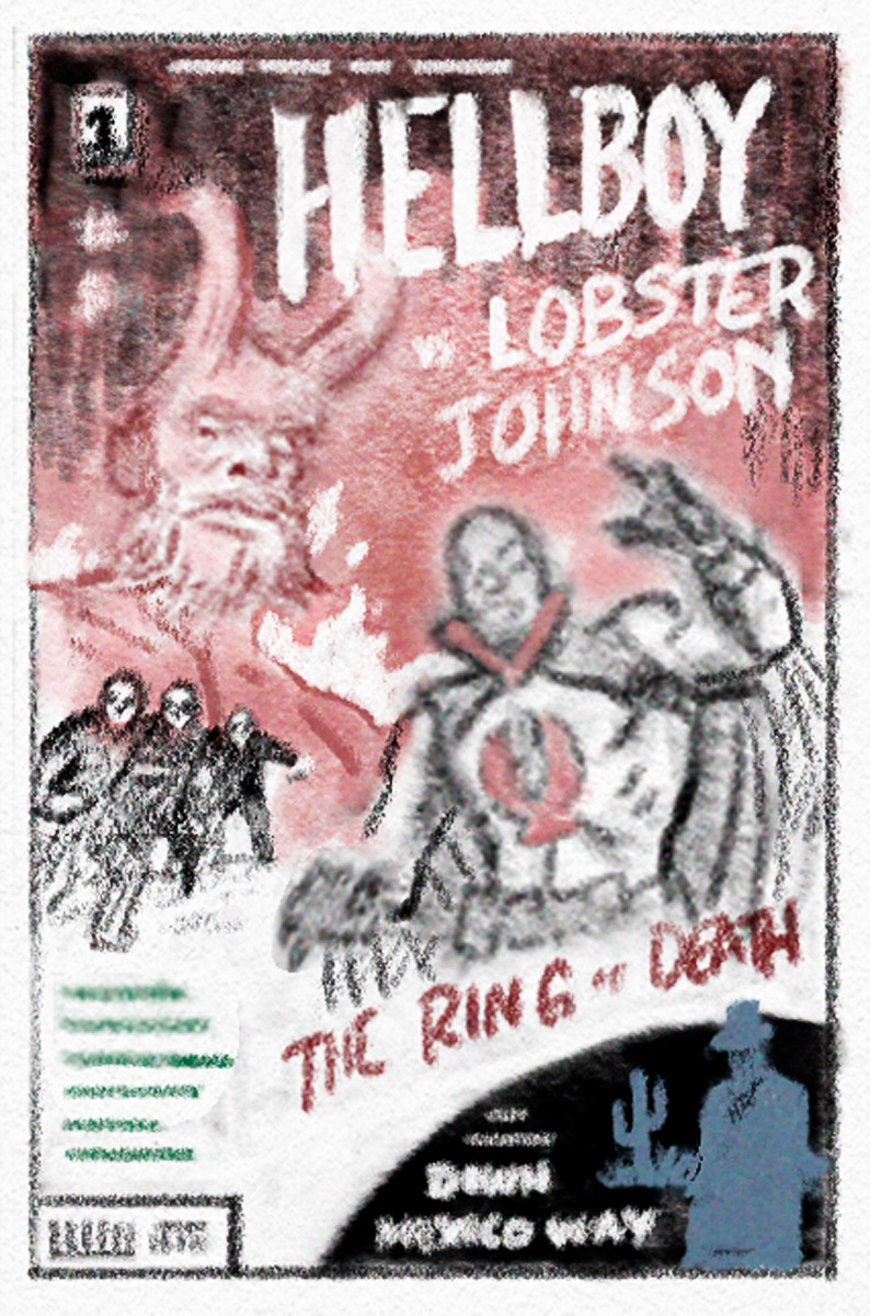 HELLBOY VS. LOBSTER JOHNSON The Making of Paolo Rivera’s Cover 13th