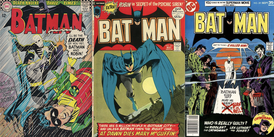 Best Batman Comic Book Covers