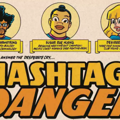 INSIDE LOOK: Chris Giarrusso Designs HASHTAG: DANGER