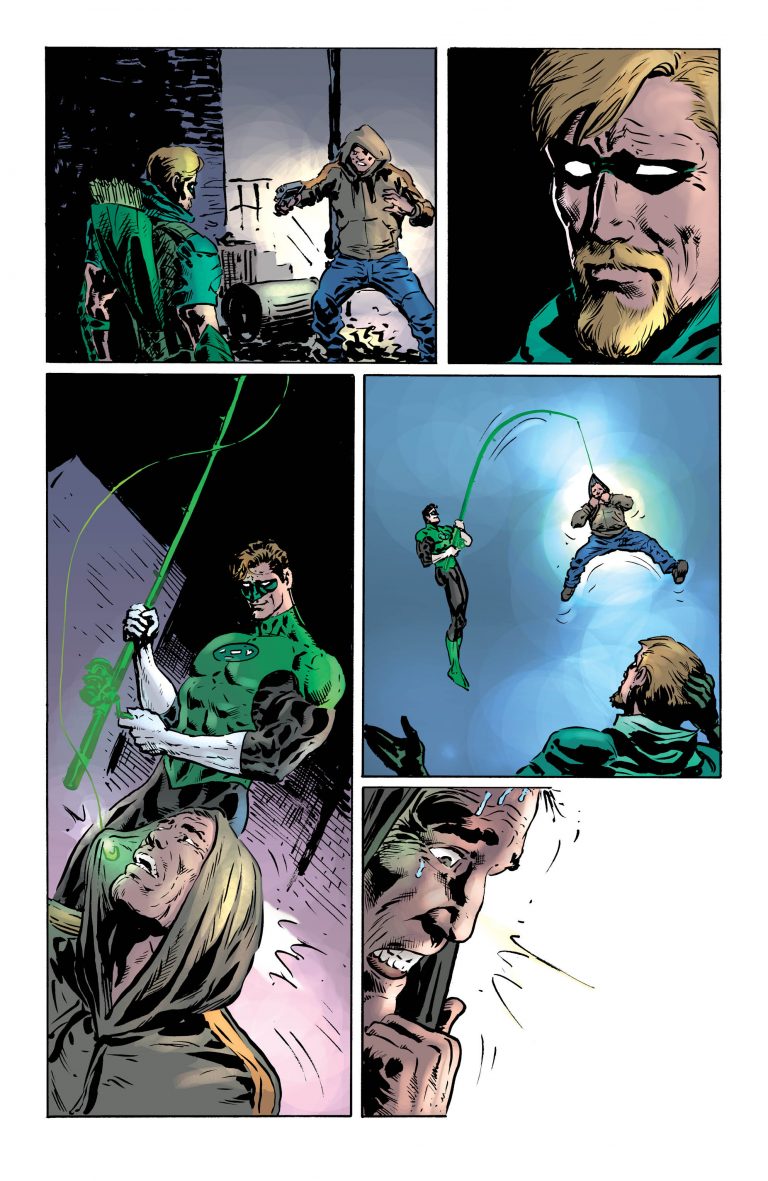 THE GREEN LANTERN Morrison And Sharp Pay Homage To O Neil And Adams 