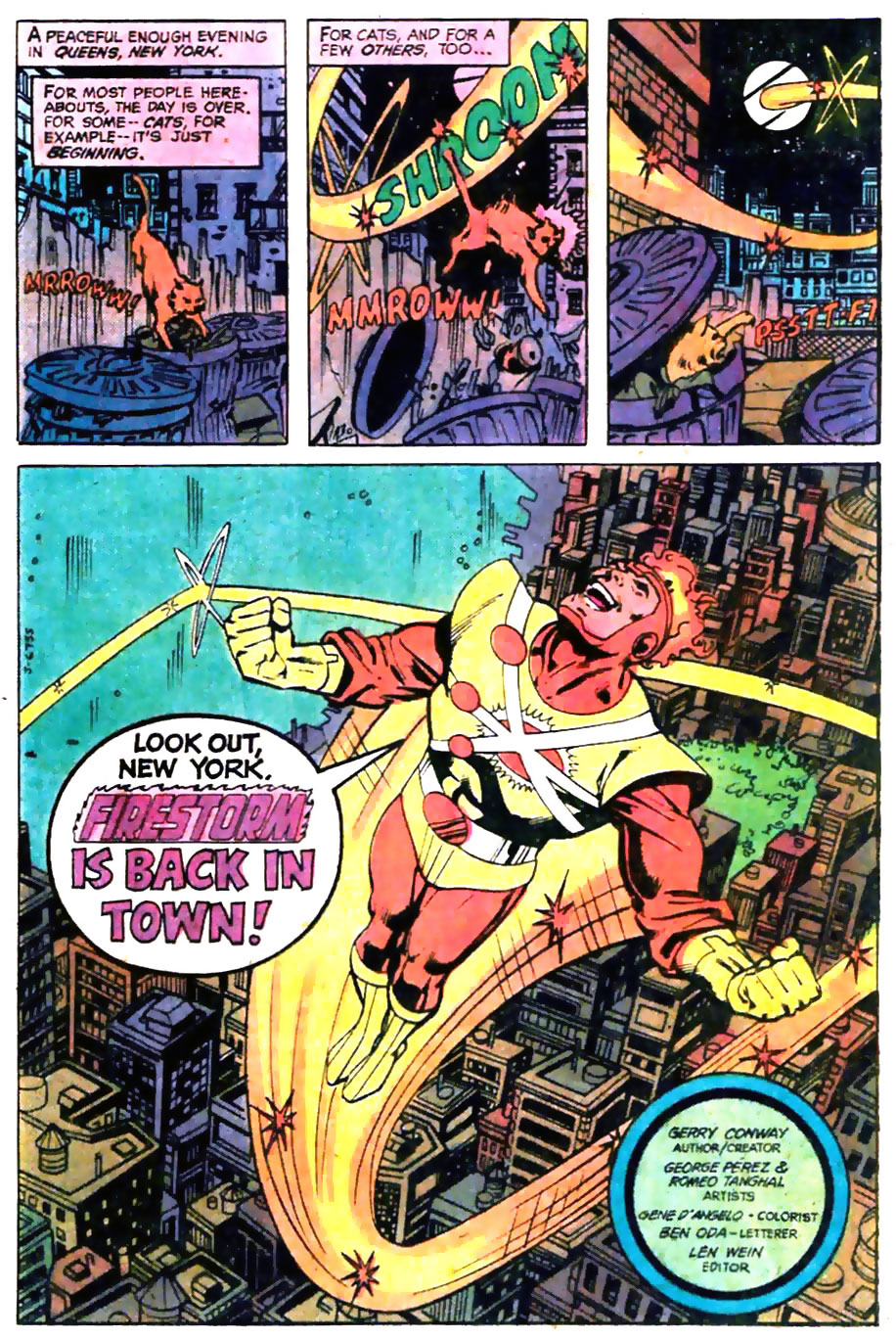 A Rare Peek Inside PEREZ’s FIRESTORM 13th Dimension, Comics