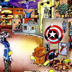 GEORGE PEREZ: The Secrets of the HULK: FUTURE IMPERFECT Trophy Room