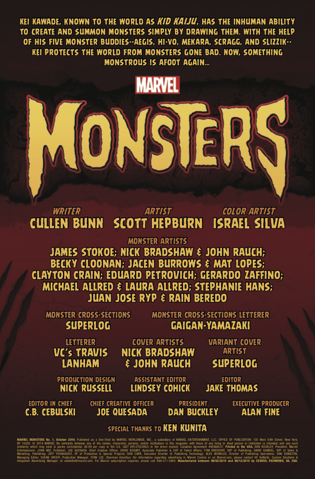 Dig This Giddy Salute to the MARVEL MONSTERS | 13th Dimension, Comics ...