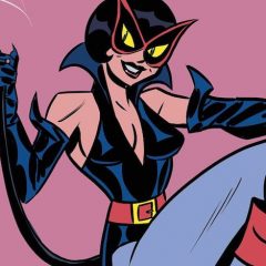 This Groovy Retro CATWOMAN Illustration Will Make Your Day