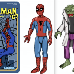Dig These Groovy SPIDER-MAN ’67 Cartoon Action Figure Designs
