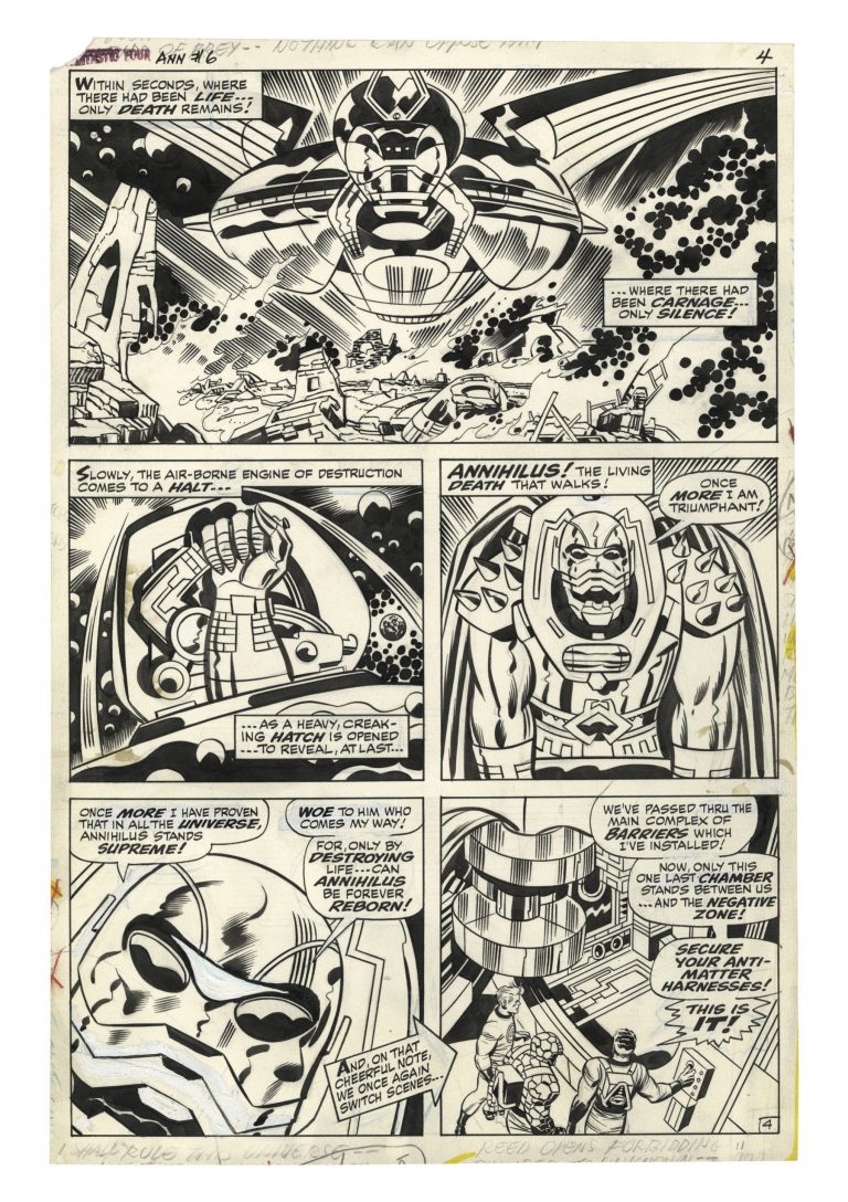 Jack Kirby’s FANTASTIC FOUR ARTISAN EDITION Coming From IDW | 13th ...