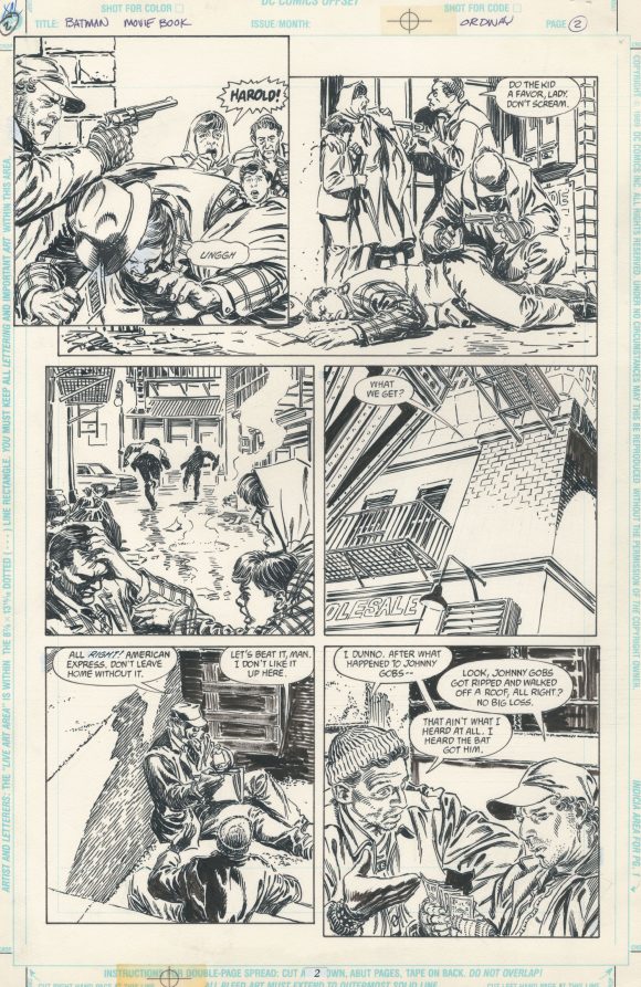 Dig This UP-CLOSE LOOK at JERRY ORDWAY’s Original BATMAN ’89 Art | 13th ...