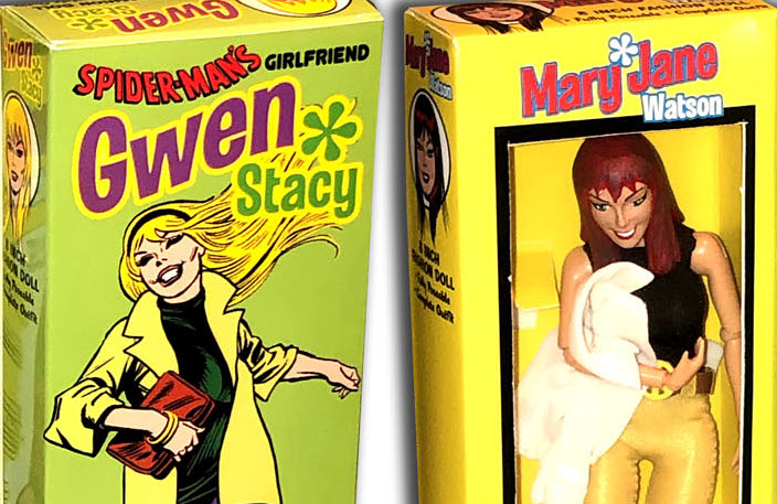 Custom Mego Box Of The Day 2 Mary Jane Watson And Gwen Stacy 13th