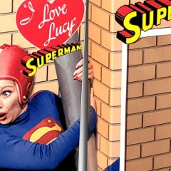 Custom MEGO Box of the Day #13: LUCY RICARDO AS SUPERMAN