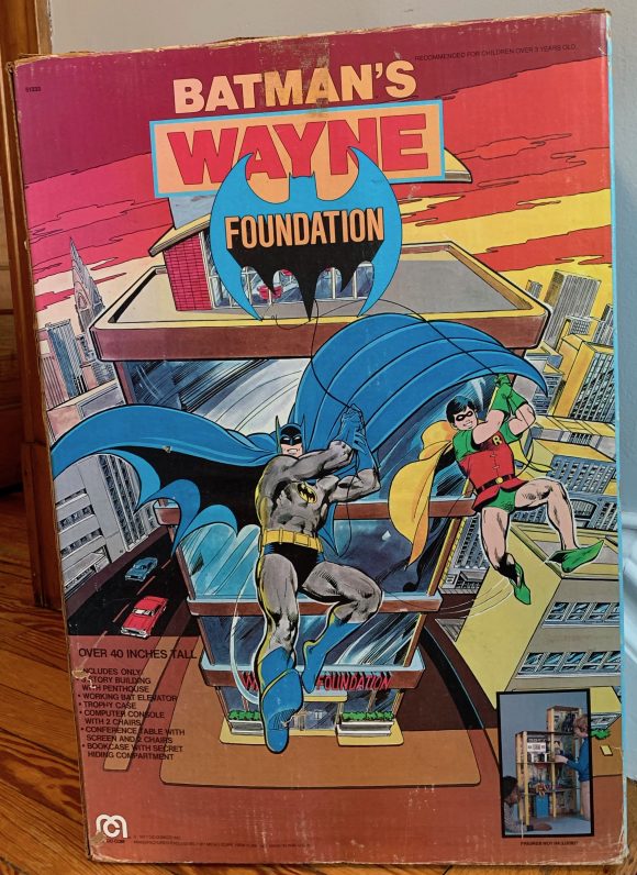 1977 mego batman wayne foundation