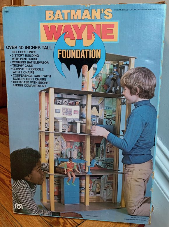 mego batman wayne foundation