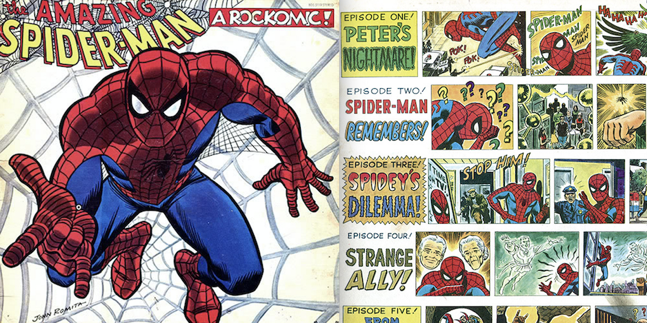 SPIDER-MAN: A ROCKOMIC Celebrates 50 Years of Being Groovy