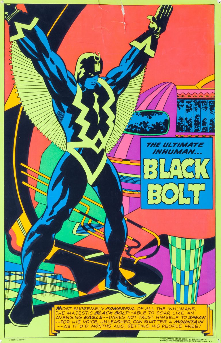 13 MARVEL BLACK LIGHT POSTERS to Blow Your Mind 13th